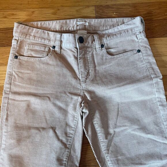 J CREW | tan corduroy toothpick pants 26 - Picture 2 of 8